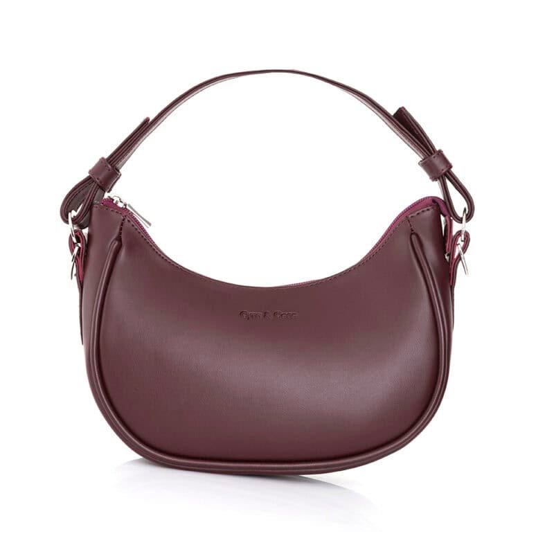BURGUNDY MOONBAG
