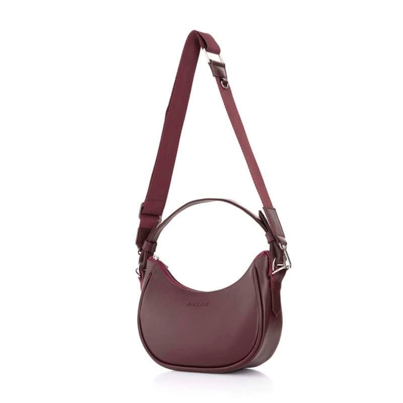 BURGUNDY MOONBAG