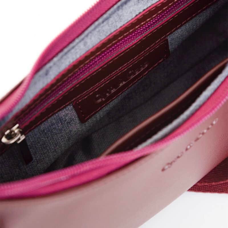 BURGUNDY MOONBAG