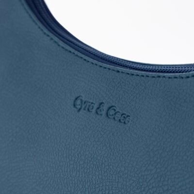 bolso azul petroleo azul oscuro